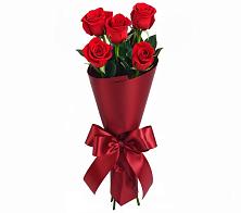 Букет 5 Красных роз Эдлесс Лав в Советской Краснодарского края