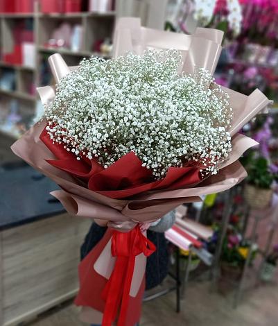 Букет цветов из: Гипсофила в Советской Краснодарского края