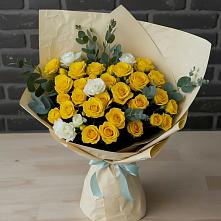 Букет цветов из:  Розы #REPLACE_PRED# Советской Краснодарского края