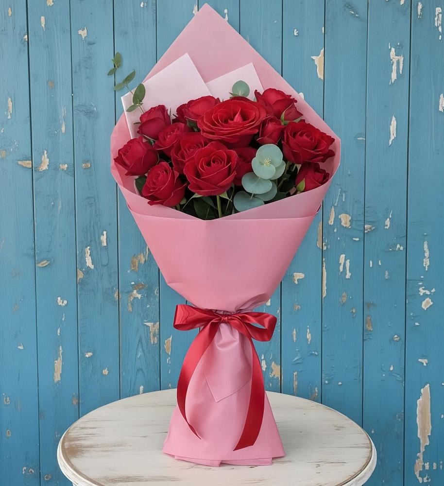 Букет цветов из: Розы в Советской Краснодарского края