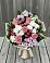 Букет цветов из: Альстромерии, Гвоздики, Розы и Хризантемы в Советской Краснодарского края