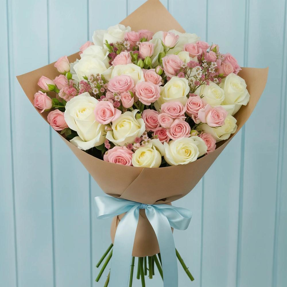 Букет цветов из: Розы в Советской Краснодарского края