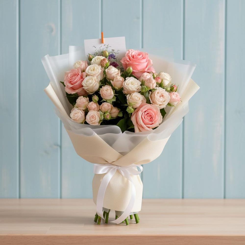 Букет цветов из: Розы в Советской Краснодарского края