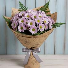 Букет цветов из:  Хризантемы в Советской Краснодарского края