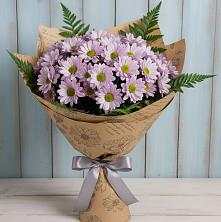 Букет цветов из:  Хризантемы в Советской Краснодарского края