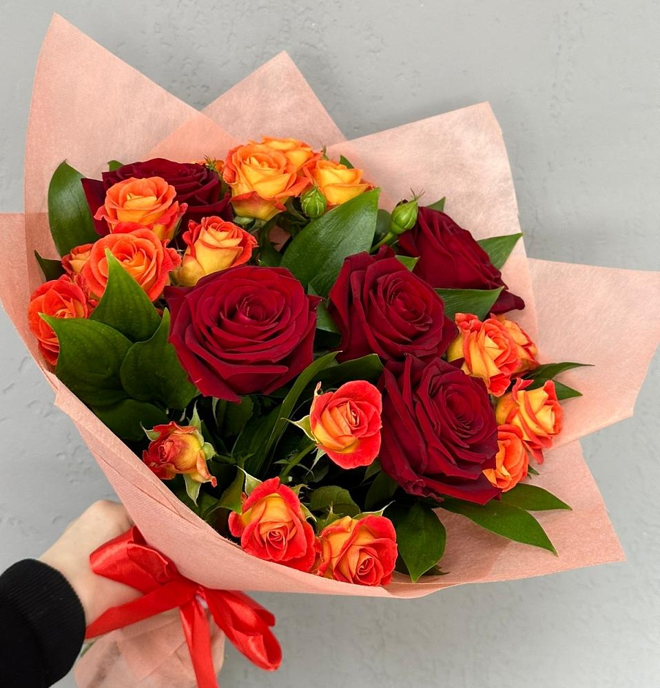 Букет Любовь и восторг в Советской Краснодарского края