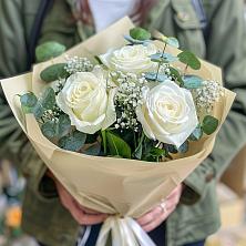 Букет Нежные грёзы в Советской Краснодарского края Букет цветов из: Розы в Советской Краснодарского края