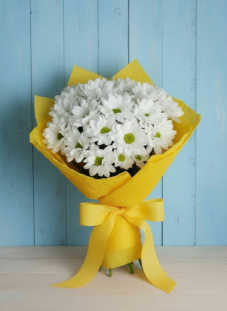 Букет цветов из: Хризантемы в Советской Краснодарского края