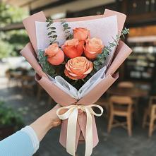 Букет цветов из:  Розы в Советской Краснодарского края