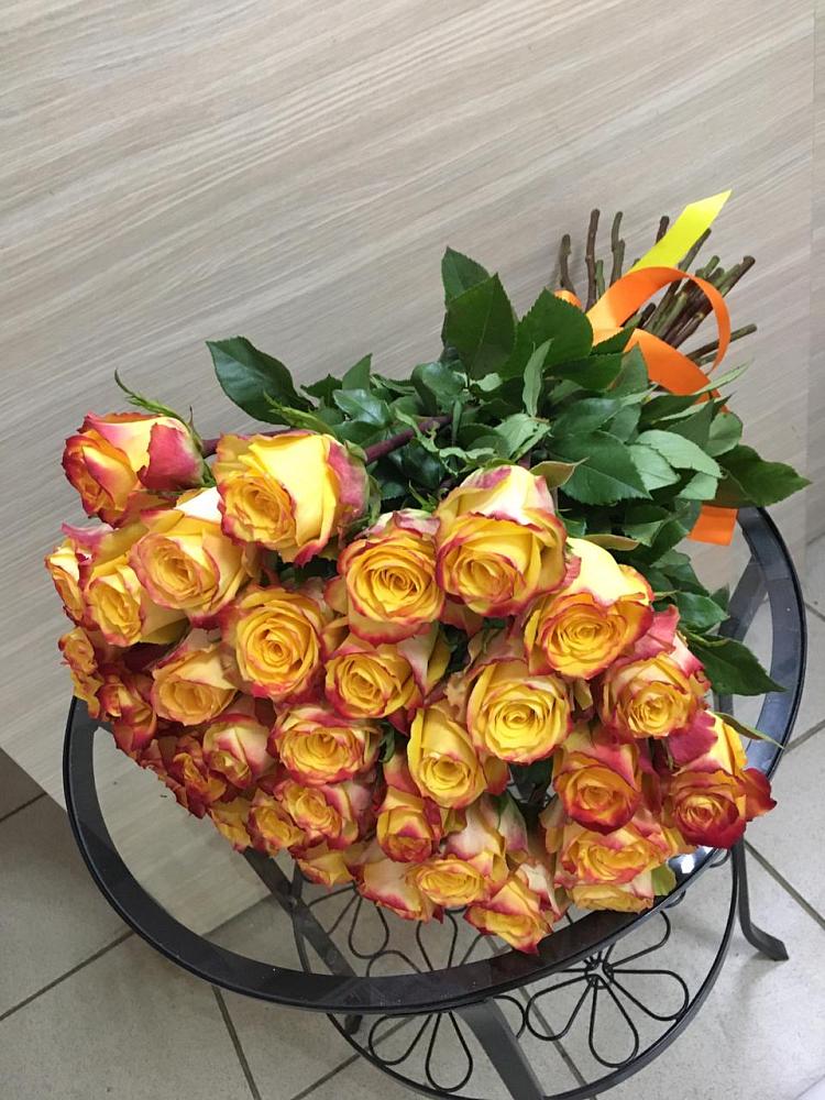 Букет Желтые розы в Советской Краснодарского края