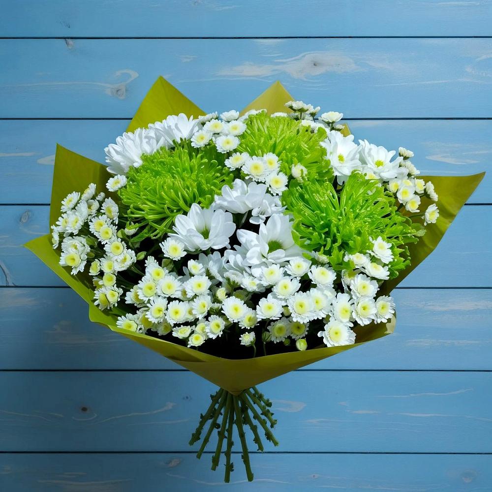 Букет цветов из: Хризантемы в Советской Краснодарского края