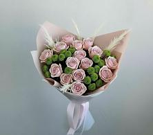 Букет цветов из:  Розы и Хризантемы в Советской Краснодарского края