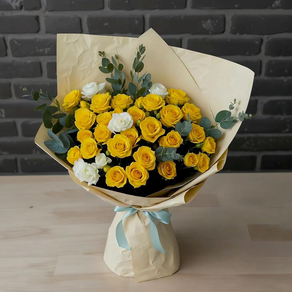 Букет цветов из: Розы в Советской Краснодарского края