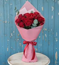 Букет цветов из:  Розы в Советской Краснодарского края