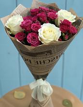 Букет цветов из:  Розы в Советской Краснодарского края