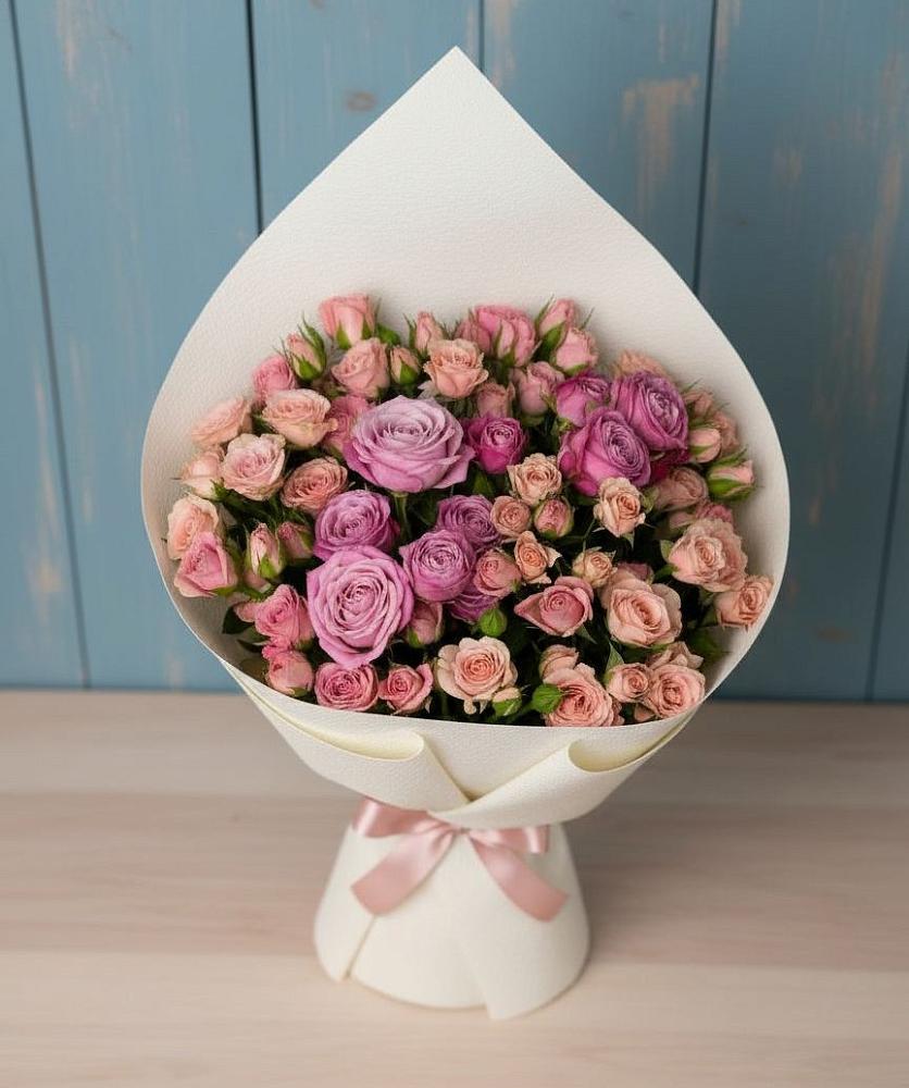 Букет цветов из: Розы в Советской Краснодарского края