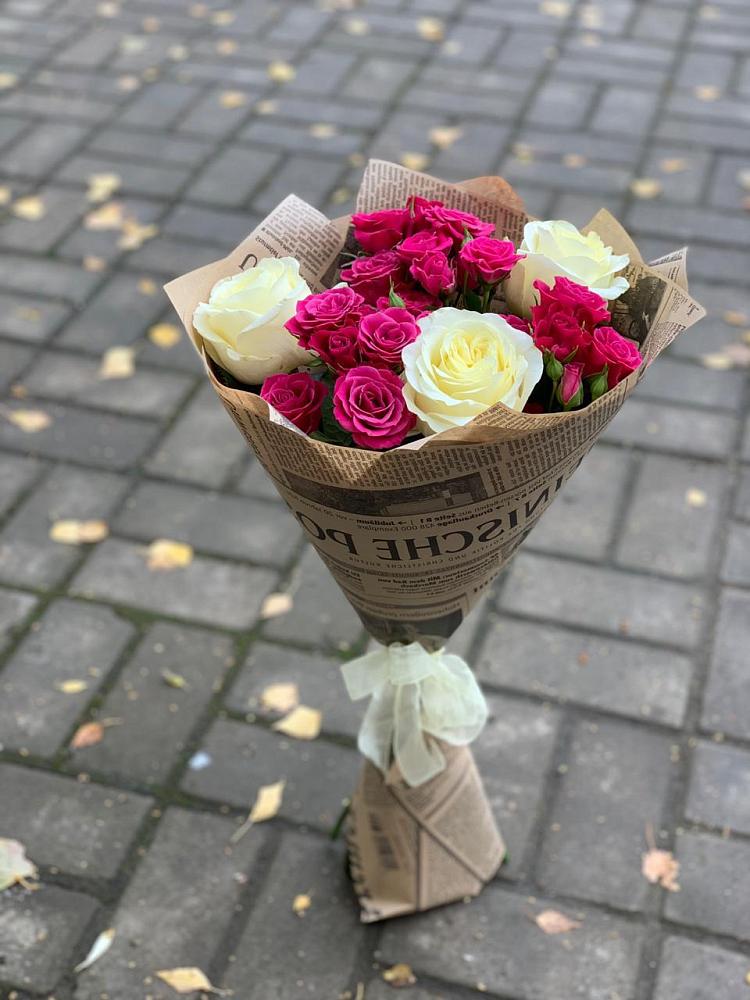 Букет цветов из: Розы в Советской Краснодарского края