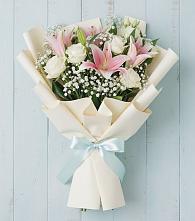 Букет цветов из:  Лилии в Советской Краснодарского края