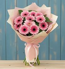Букет цветов из:  Герберы в Советской Краснодарского края